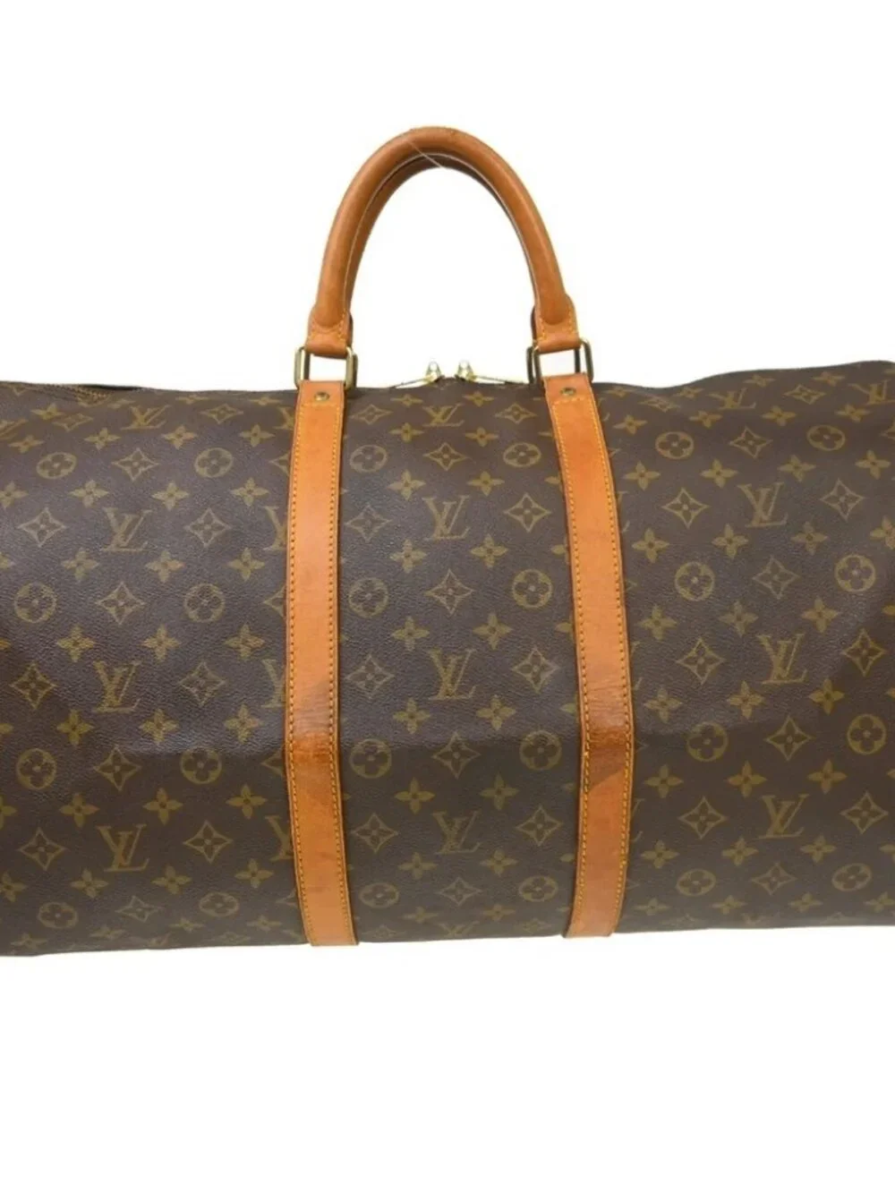 LOUIS VUITTON KEEPALL 55 TRAVEL HANDBAG MONOGRAM